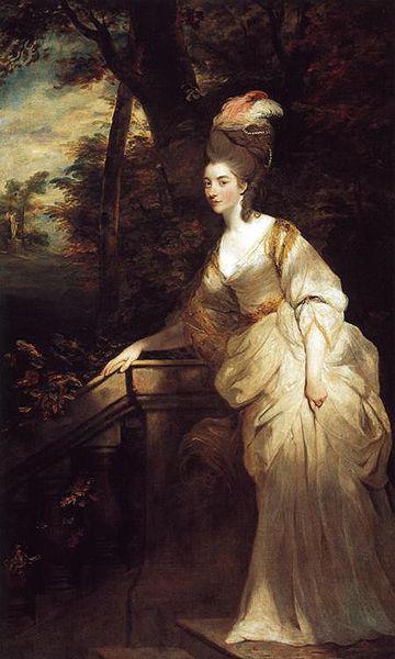 Sir Joshua Reynolds Portrait of Georgiana, Duchess of Devonshire oil painting image